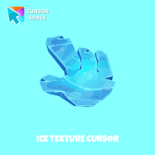 Ice Texture cursor pointer cursor